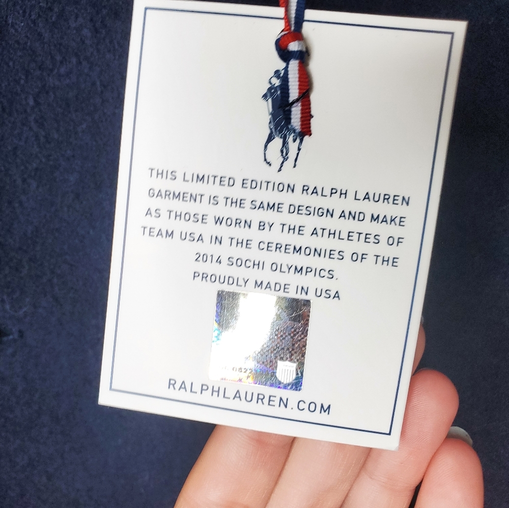 🆕 Ralph Lauren 2014 Olympic Ceremony Jacket - Picture 7 of 12